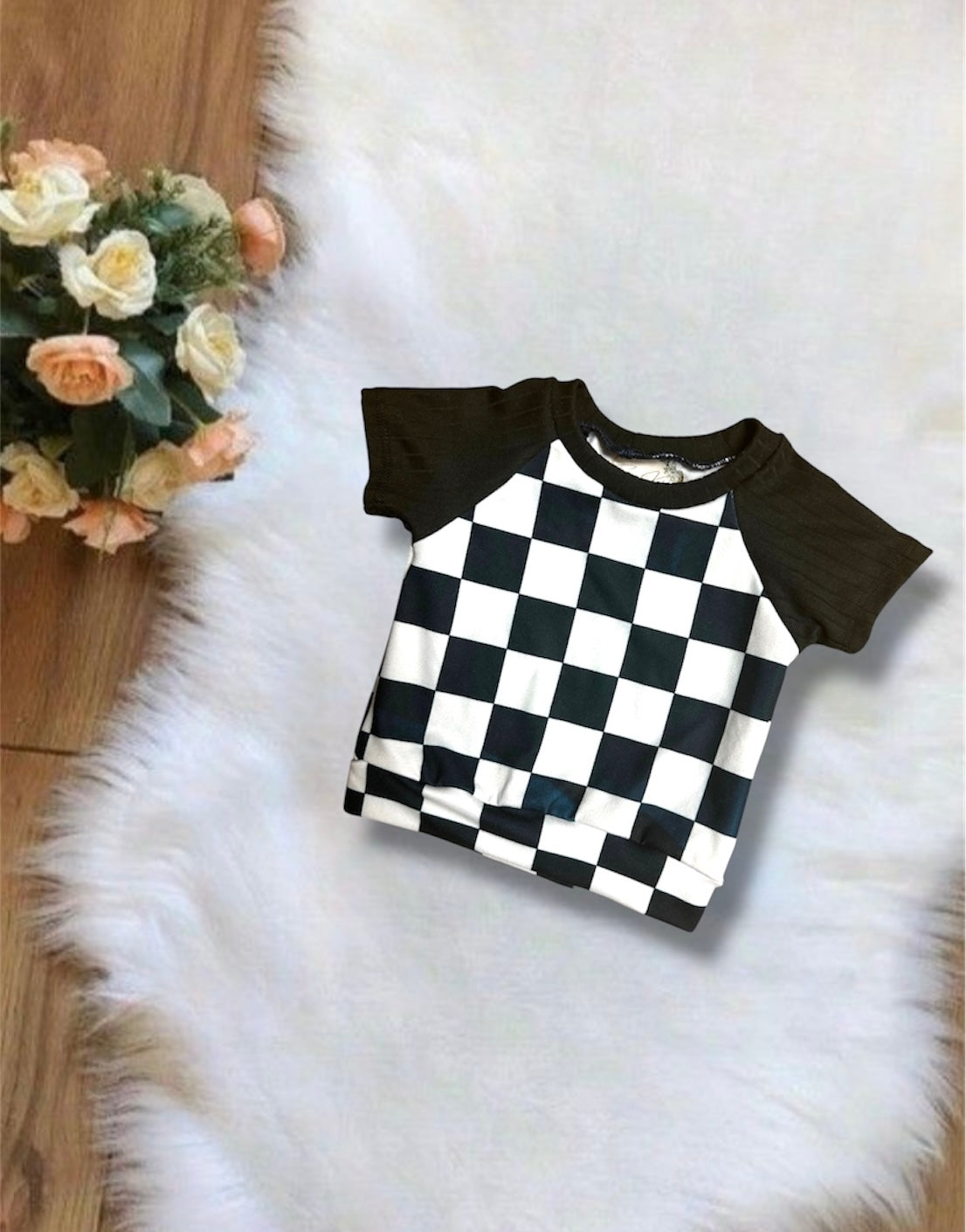 Raglan shirt size 0-3