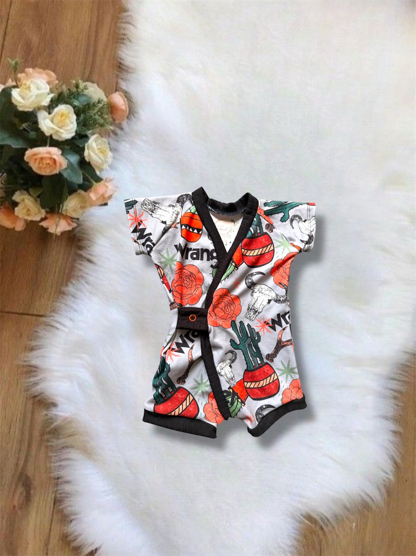 0-3 m river romper with snap