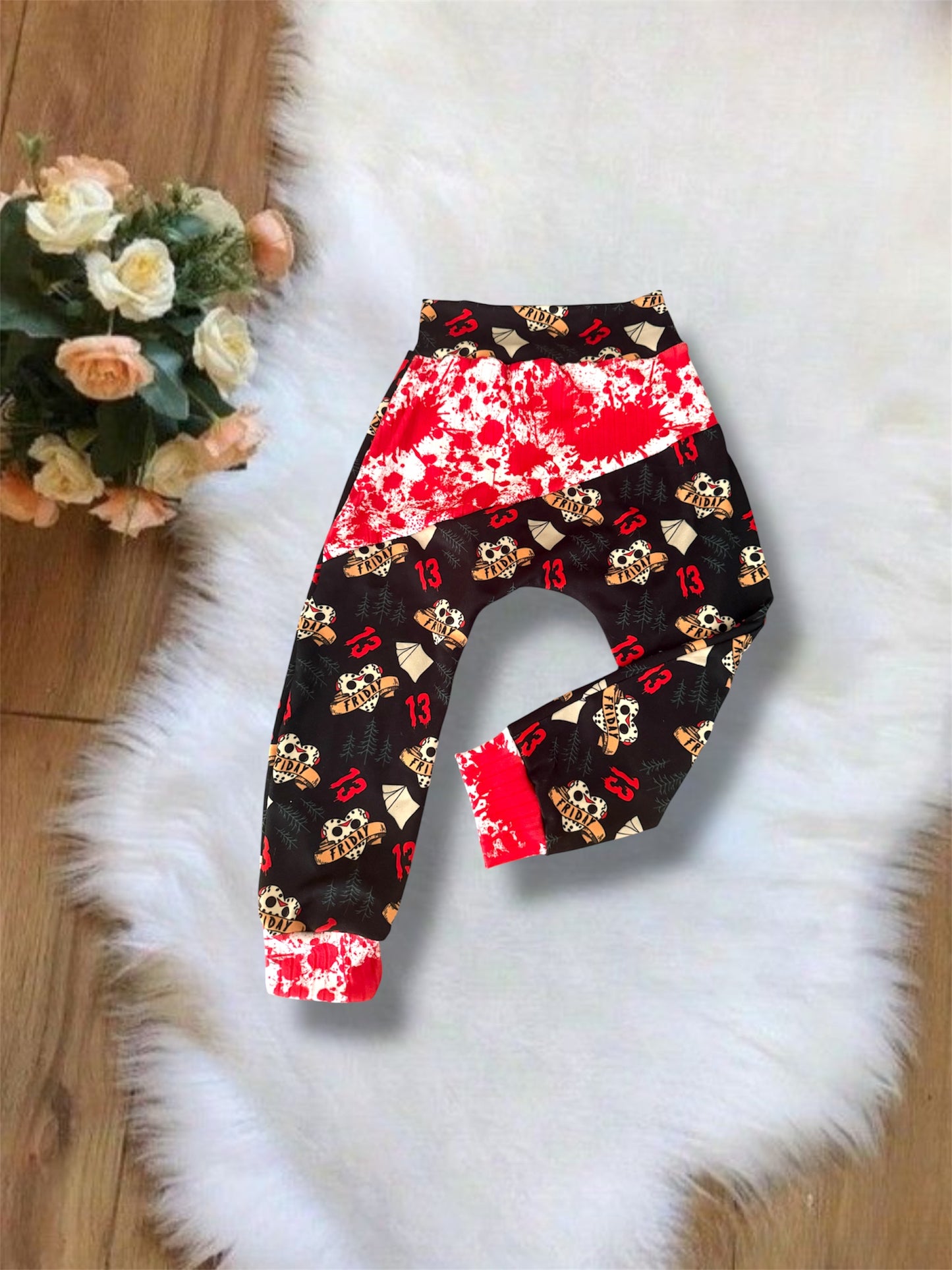 3t Luca color block joggers
