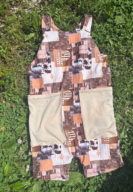 3t Everest romper with pockets