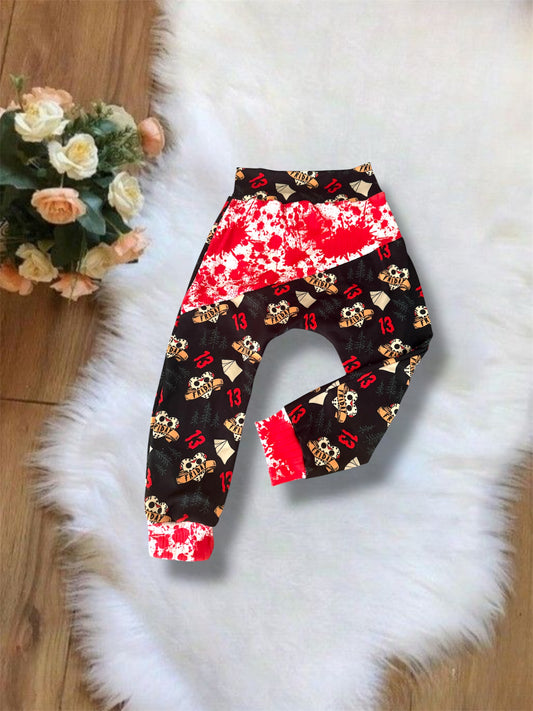 3t Luca color block joggers